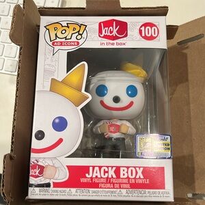 Jack Box 100 Vinyl Figure Funko Comic Con Limited Edition